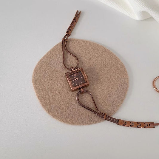 Bracelet-style Sugar Cube Watch